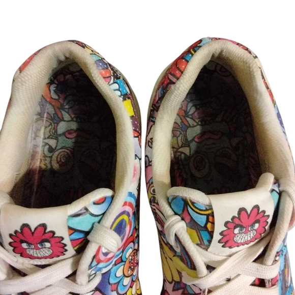 Skechers x Vexx Uno Colour Doodle Limited Edition Sneakers Men's 13 - Picture 5 of 14